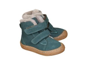 3850391466391 - froddo® - Klett-Booties MINNI SUEDE gefüttert in petroleum Gr20