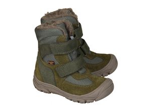 3850391500347 - froddo® - Klettboots LINZ WOOL TEX HIGH VEL in dark green Gr28