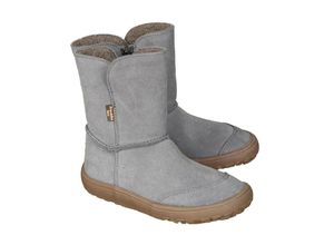 3850391529478 - froddo® - Winterstiefel BAREFOOT TEX SUEDE in grey Gr30