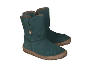 3850391529805 - froddo® - Winterstiefel BAREFOOT TEX SUEDE in petroleum Gr27