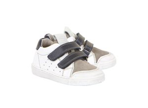 3850391558454 - froddo® - Klett-Halbschuhe ROSARIO RECYCLED in white blue Gr24