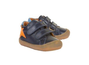 3850391558546 - froddo® - Klett-Lauflernschuhe OLLIE STAR in dark blue Gr21