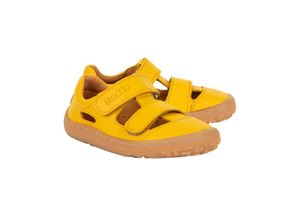 3850391591710 - froddo® - Klett-Sandalen BAREFOOT SANDAL in yellow Gr33