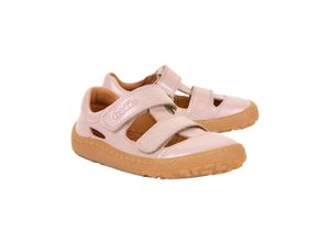 3850391592328 - froddo® - Klett-Sandalen BAREFOOT SANDAL in pink shine Gr25