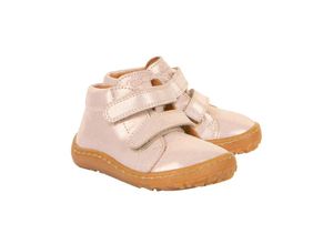 3850391593943 - froddo® - Klett-Lauflernschuhe BAREFOOT FIRST STEP in nude glitter Gr21