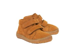 3850391604977 - froddo® - Klett-Lauflernschuhe BAREFOOT FIRST STEP in cognac Gr21