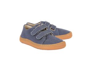 3850391614815 - froddo® - Klett-Halbschuhe BAREFOOT VEGAN in blue Gr25