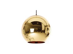 3876486058784 - Privatefloor - Range Lampe - 25 cm - Verchromtes Metall Gold - Glas Stahl Metall Metall - Gold