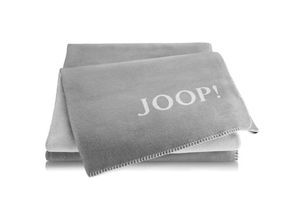 4000141564382 - Joop - Wohndecke Uni-Doubleface Größe 150x200 cm Graphit-Rauch