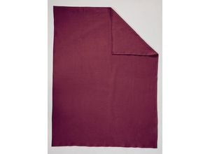 4000141568557 - Wohndecke BIEDERLACK Wohndecken Gr B L 150 cm x 200 cm rot (bordeaux)