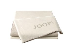 4000141693426 - JOOP Wohndecke Uni-Doubleface Größe 150x200 cm Ecru-Feder