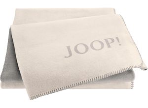 4000141739193 - JOOP! Wohndecke Uni Doubleface beige