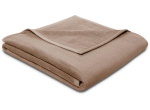 4000141796400 - Wohndecke BIEDERLACK Cotton Sense Wohndecken Gr B L 150 cm x 200 cm braun (palisade) Baumwolldecken aus 100% Baumwolle