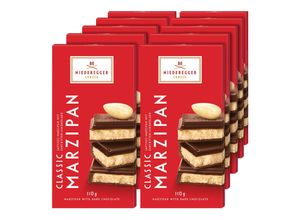 4000161069119 - Marzipan Zartbitter Schokolade 110 g 10er Pack