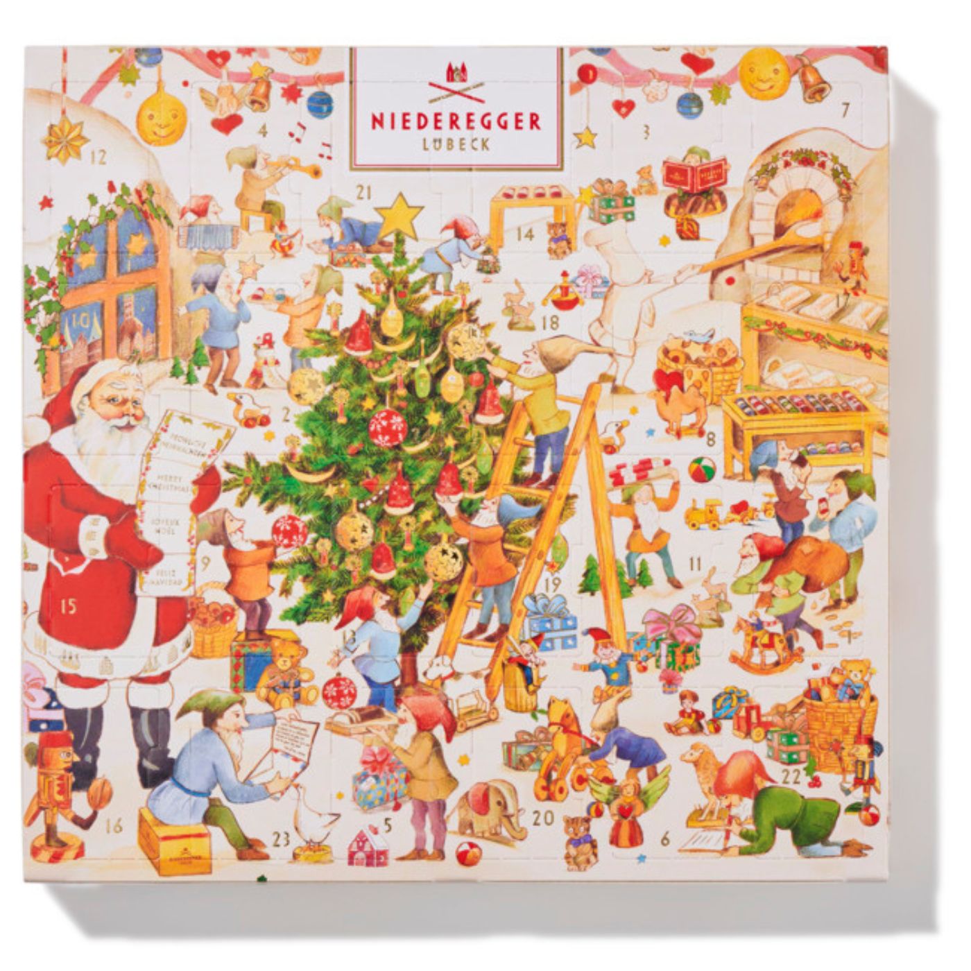 4000161730644 - JGN Adventskalender Mini Wichtelwerkstatt 168g