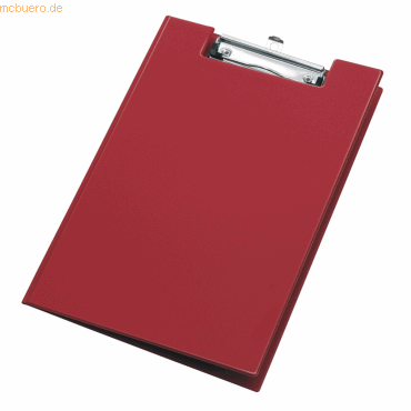 4000225007798 - 10 x Clipboard Exquisit A4 PVC weinrot