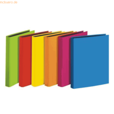 4000225042478 - 10 x Ringbuch Velocolor A5 25mm 2 Ringe farbig sortiert 4000225042478 - 10 x Ringbuch Velocolor A5 25mm 2 Ringe farbig sortiert