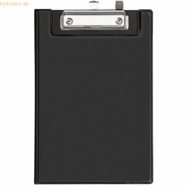 4000225053054 - 5 x Klemmbrettmappe Clipboard A5 schwarz mit Durchschreibschu