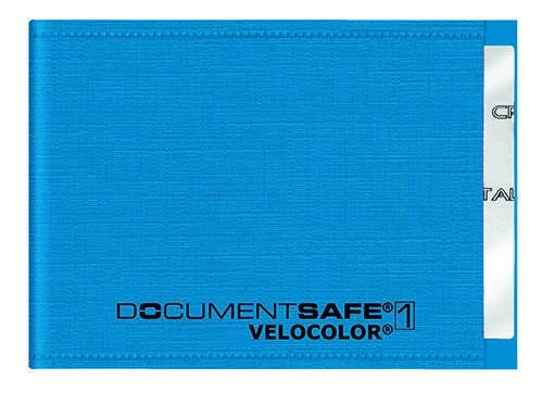 4000225069437 - VELOFLEX Kreditkartenhüllen Document Safe® VELOCOLOR® 90 x 63 blau