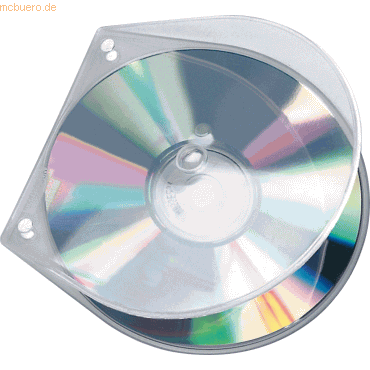 4000225436512 - CD DVD-Velobox für Transport und Archiv transp 125x125x4mm 1