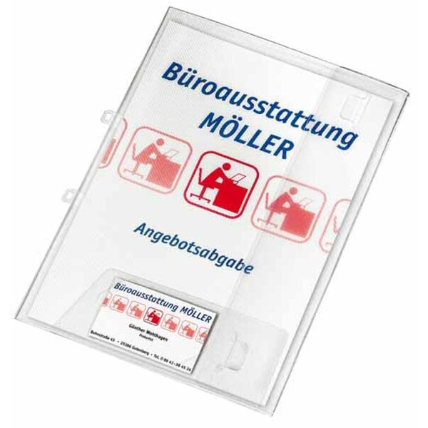 4000225440014 - Angebotsmappe Crystal A4 transparent PP 4000225440014 4441290 25 Stück 4000225440014 - Angebotsmappe Crystal A4 transparent PP 4000225440014 4441290 25 Stück