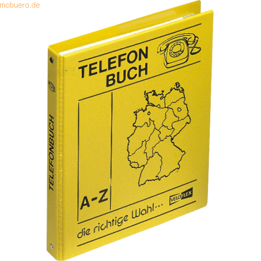 4000225515804 - Telefonringbuch A5 PP gelb