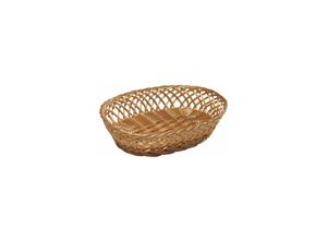 4000270178443 - Brotkorb Obstkorb oval 31x235 x85cm Kunststoffgeflecht Kesper