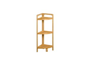 4000270194399 - Eckregal KESPER Eck-Regal aus Bambus FSC braun B23cm H70cm T23cm Bambus Regale Höhe ca 70 cm