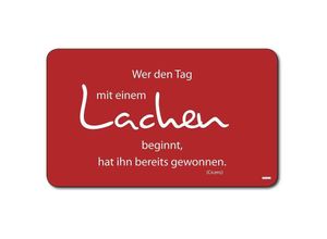 4000270323126 - - Dekor-Schneidbrett Lachen 235 x 14 cm Melamin