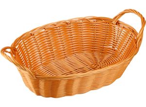 4000270937484 - Brotkorb KESPER Korb mit Griff 5er Set braun B2900cm H1300cm L1800cm Kunststoff Lebensmittelaufbewahrungsbehälter
