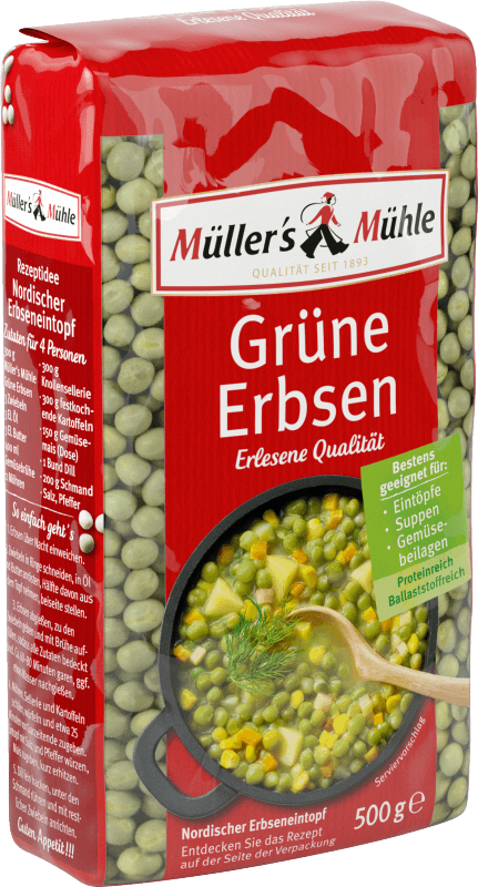 4000286216993 - Grüne Erbsen 500g