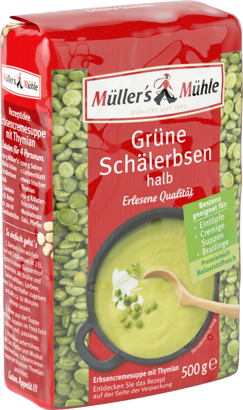 4000286217013 - Grüne Schälerbsen halb 500g