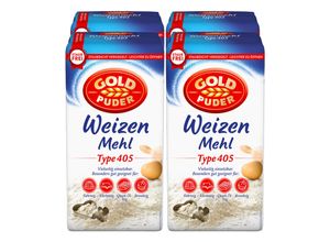 4000462110077 - Goldpuder Weizenmehl Typ 405 25 kg 4er Pack