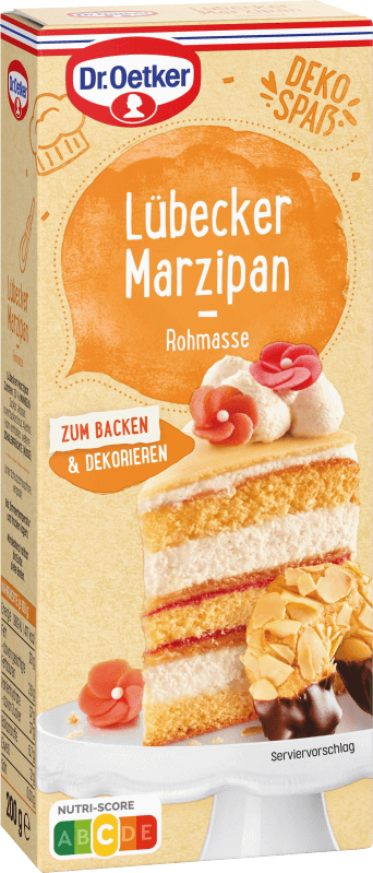 4000521007041 - Dr Oetker Lübecker Marzipan Rohmasse 200g