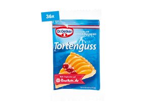 4000521160937 - Dr Oetker Tortenguss klar für 3 x 250 ml 36er Pack