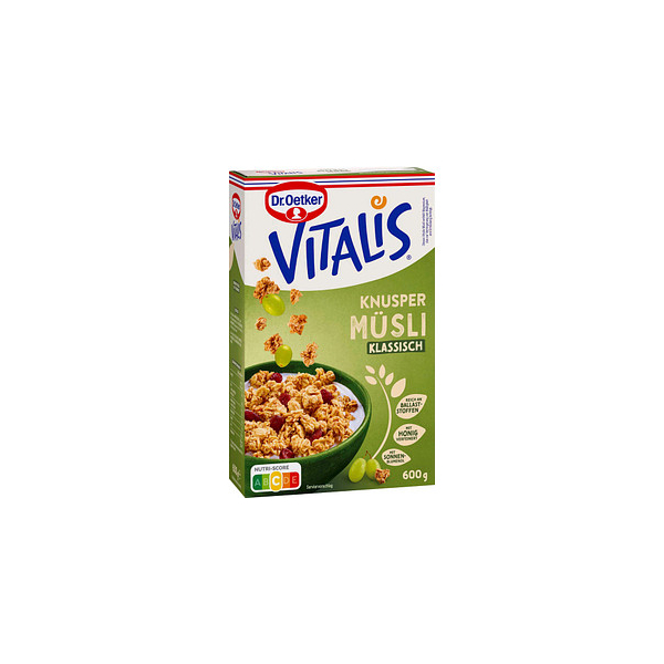 4000521661205 - Vitalis Knuspermüsli Müsli 6000 g 4000521661205 600 Gramm