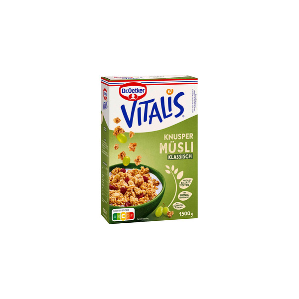 4000521664008 - Vitalis Knuspermüsli Müsli 15000 g 4000521664008 1500 Gramm