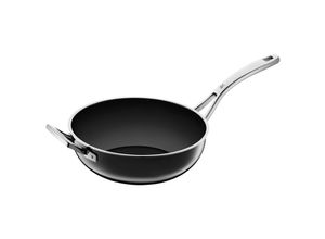 4000530705877 - WOK Fusiontec  Schwarz  Metall  38 L  rund  geschmacksneutral säurefest  Kochen Pfannen Woks