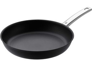 4000530706171 - Bratpfanne Steak Profi Pfanne Induktion antihaftbeschichtet Made in Germany schwarz (edelstahlfarben schwarz) H5cm Ø28cm Pfannen energiesparend schnelles Aufheizen für alle Herdarten geeignet