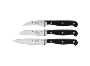 4000530738493 - Messer-Set Spitzenklasse Plus Kochmesser-Sets silberfarben (schwarz silberfarben) Küchenmesser-Sets Obst- und Gemüseset Made in Germany