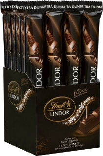 4000539101809 - Lindor Dark 60% Stick 37g