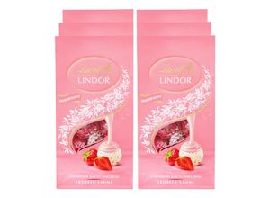 4000539134111 - Lindor Erdbeer Sahne 100 g 6er Pack