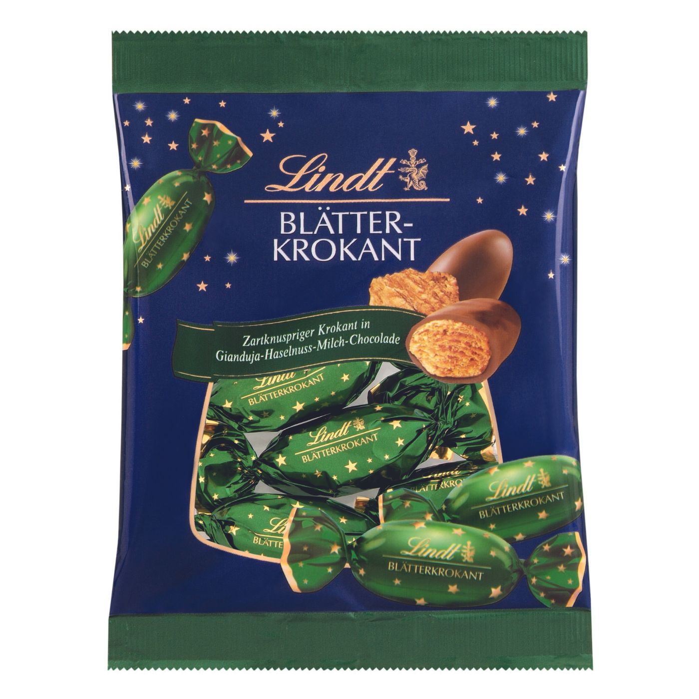 4000539702846 - Lindt Blätterkrokant Zapfen 90g