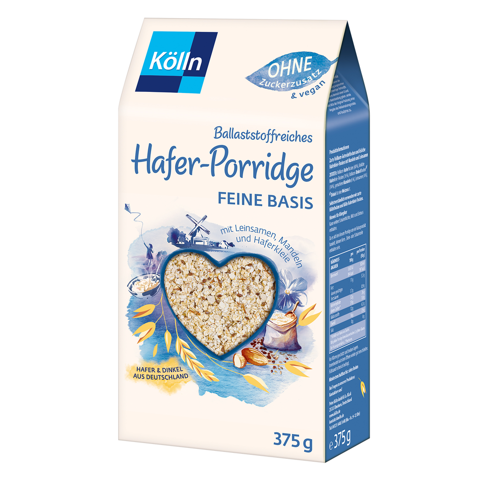 4000540000719 - Hafer-Porridge Feine Basis 375 g von Kölln