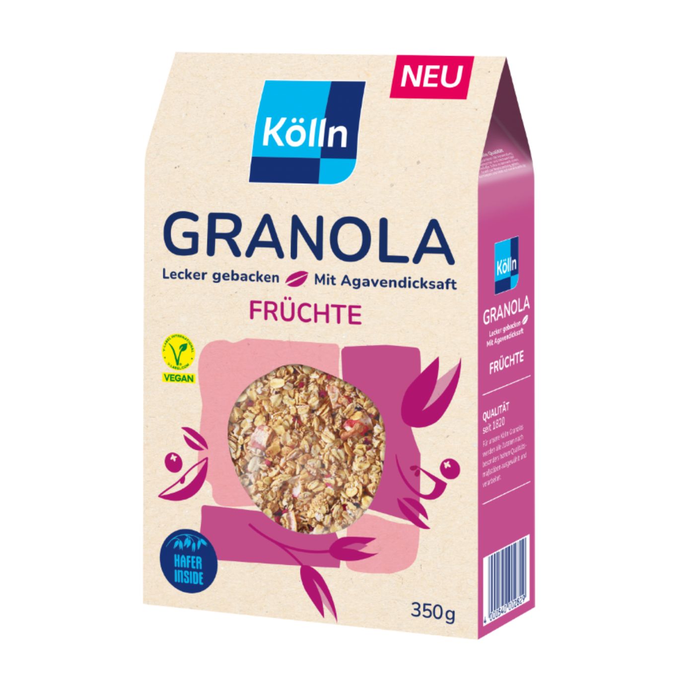 4000540002829 - Kölln Granola Früchte 350g