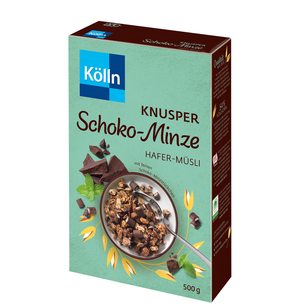 4000540003147 - Müsli Knusper Schoko-Minze 500 g von Kölln