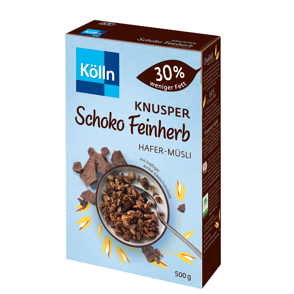 4000540003420 - Müsli Knusper Schoko Feinherb 500 g von Kölln