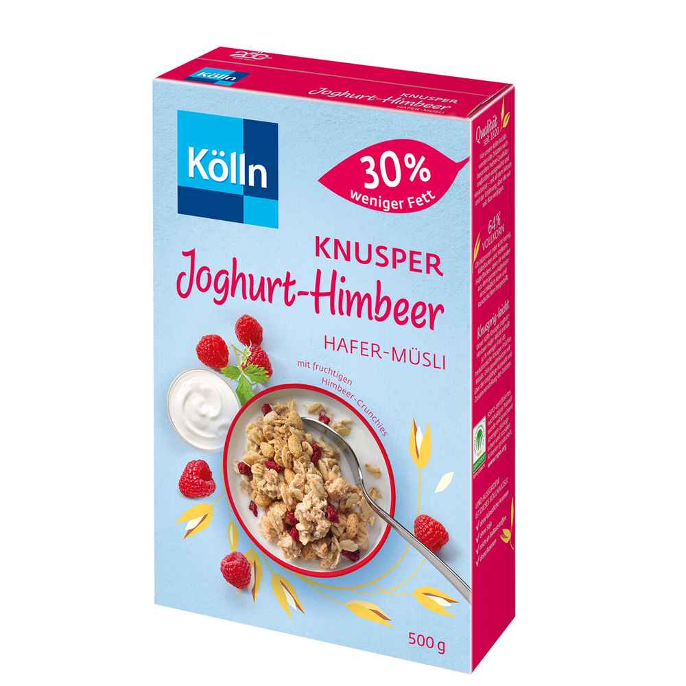 4000540003567 - Müsli Knusper Joghurt-Himbeer 500 g von Kölln