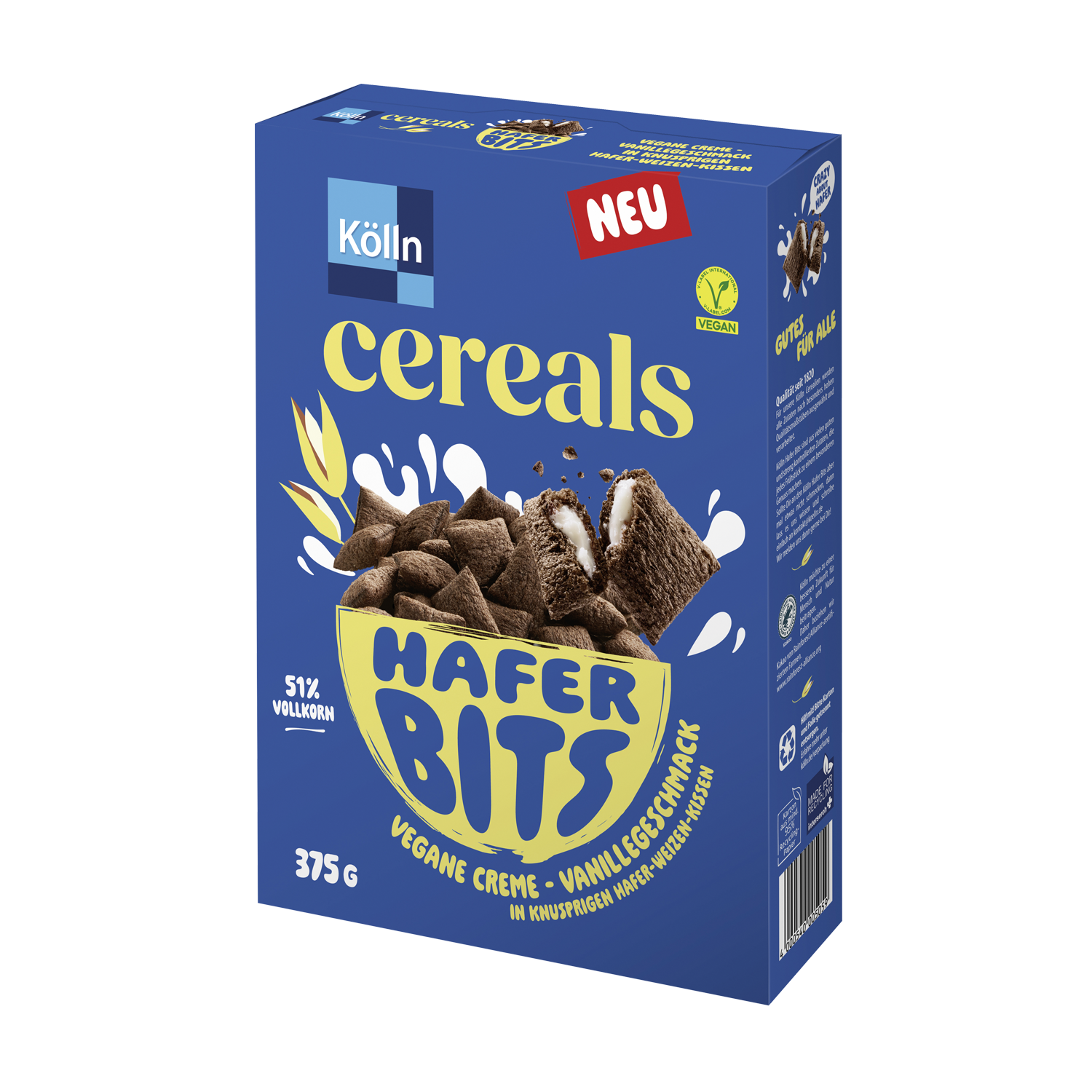 4000540005059 - Kölln Cereals Hafer BITS Vanille 375g von Kölln