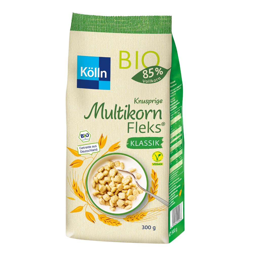 4000540010473 - Bio Knusprige Multikorn Fleks® Klassik 300 g von Kölln